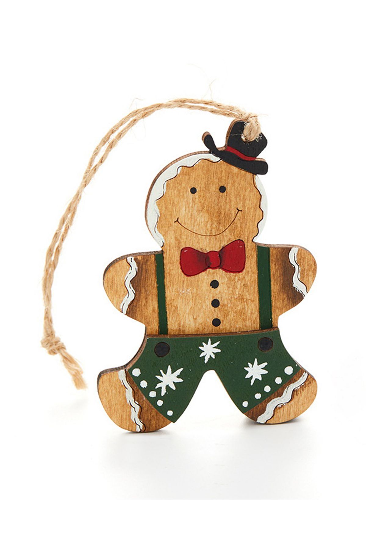 Happy Gingerbread Friends Christmas Ornament