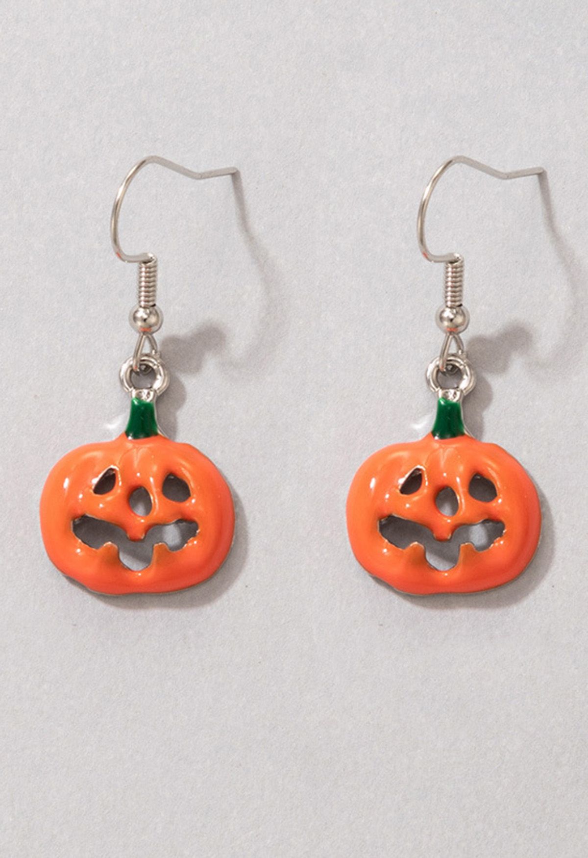 Melting Hollow Out Pumpkin Earrings