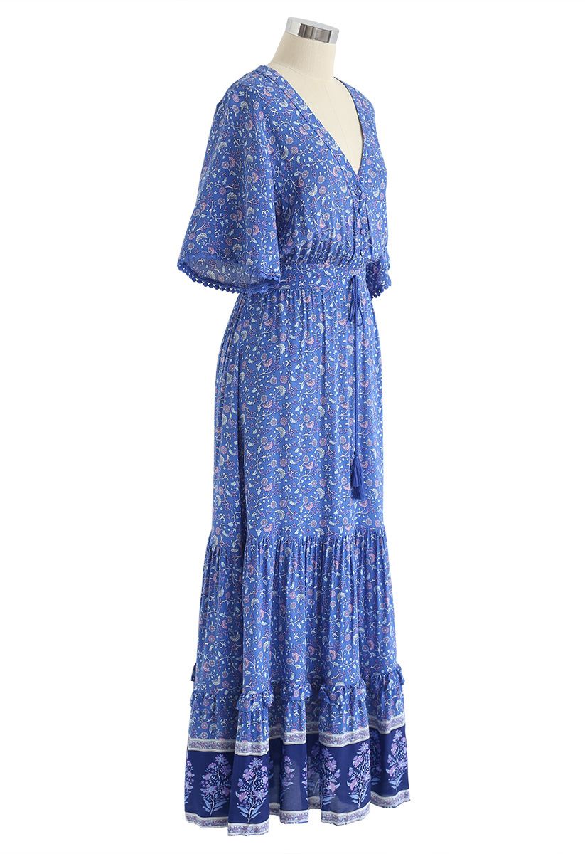 Last Nights of Boho Maxi Dress